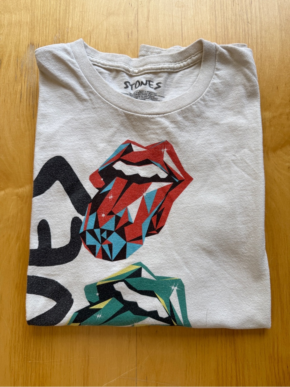 Rolling Stones Hackney Diamonds Tour 2024 Tee Large